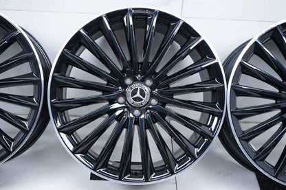4 x Mercedes EQE V295 W295 AMG Alufelgen 21 Zoll A2954012500 A2954012600
