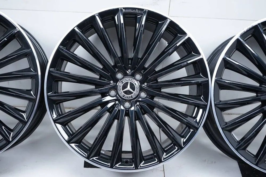 4 x Mercedes EQE V295 W295 AMG Alufelgen 21 Zoll A2954012500 A2954012600