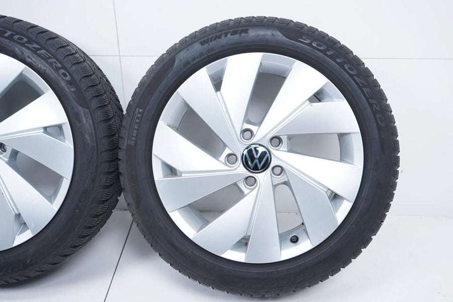 Pneus hiver pour VW Volkswagen Golf 7 et 8, jantes hiver 205/50/17 pouces