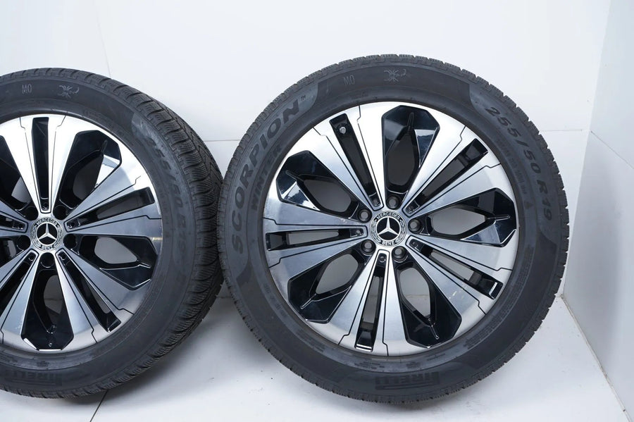 Original Mercedes EQC N293 TOP 19 inch alloy wheels winter tires winter wheels 7mm