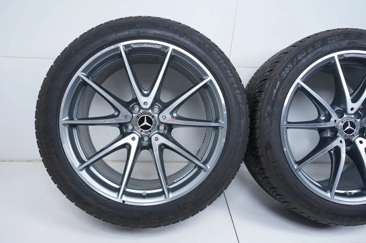 Mercedes E63 AMG W213 Winterreifen Winterräder 19 Zoll Detailansicht 3