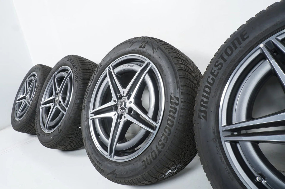 Mercedes EQC W293 N293 19 inch AMG alloy wheels winter tires winter wheels 235 55 R19 Detailansicht 8