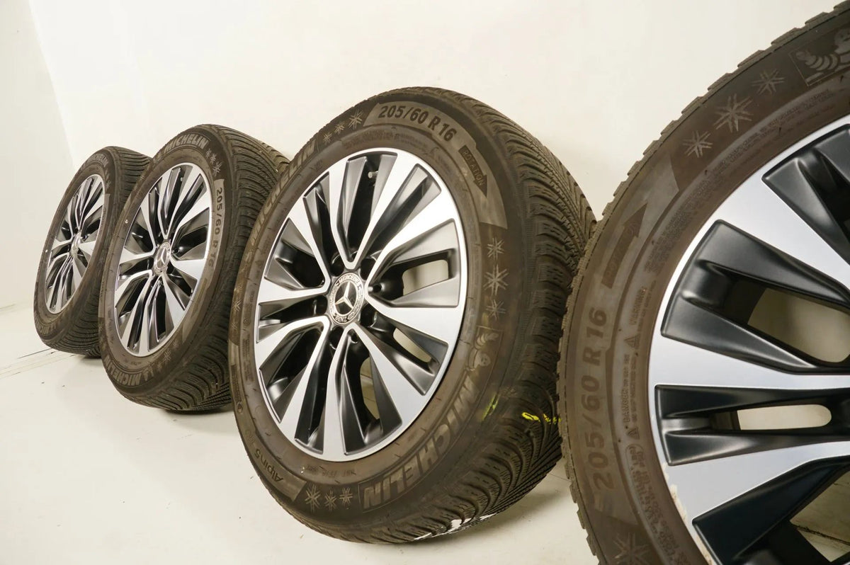 Pneus hiver et jantes hiver 16 pouces pour Mercedes Classe AB W177 B247 Detailansicht 10