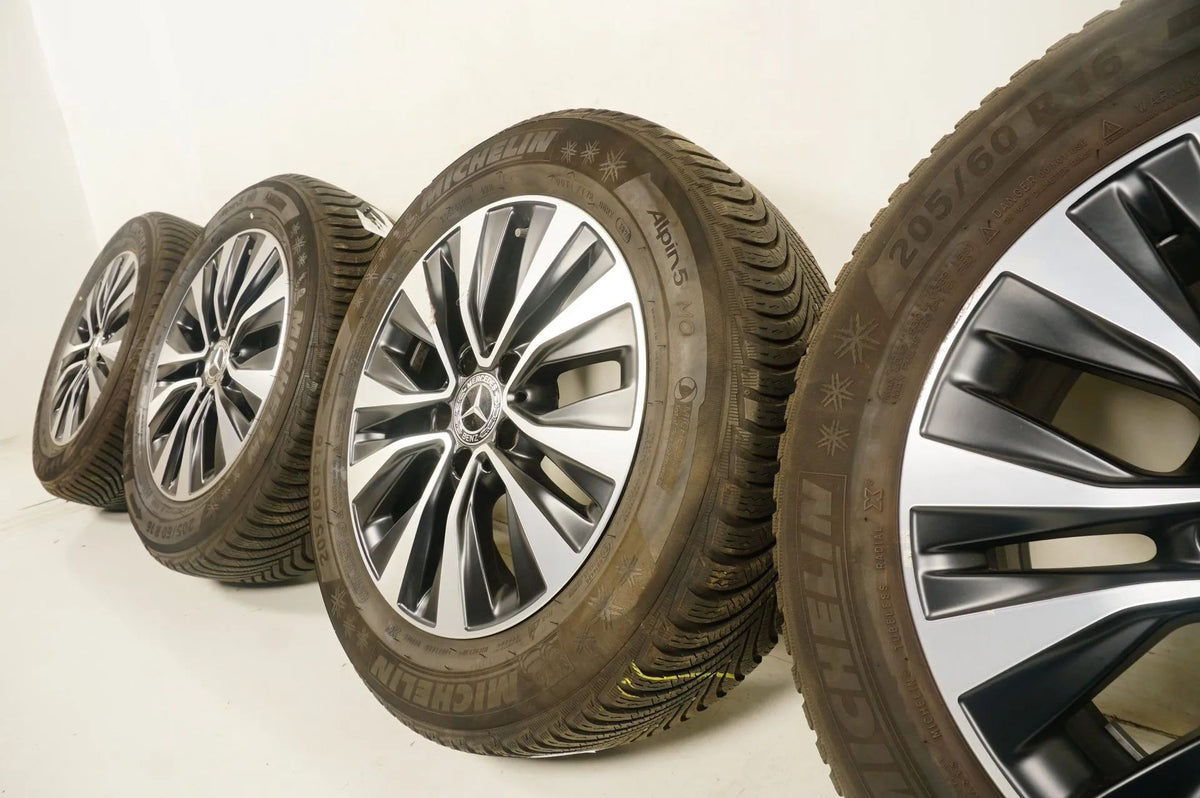 Pneus hiver et jantes hiver 16 pouces pour Mercedes Classe AB W177 B247 Vue détaillée 14