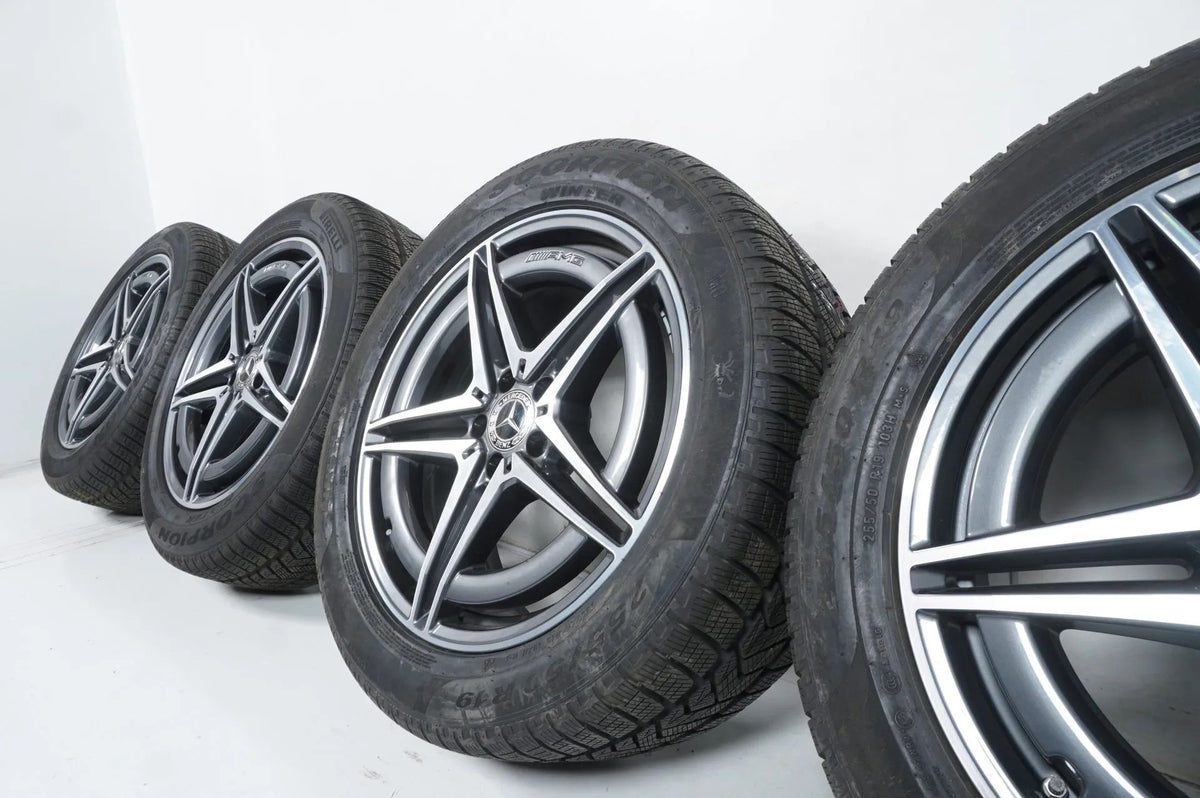 Original Mercedes EQC W293 N293 19 inch AMG Alloy Wheels Winter Tires Winter Wheels Detailansicht 10