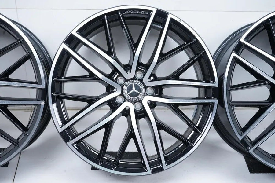 4 jantes alliage AMG Mercedes GLC43 W253 X253 21 pouces A2534015700 A2534015800