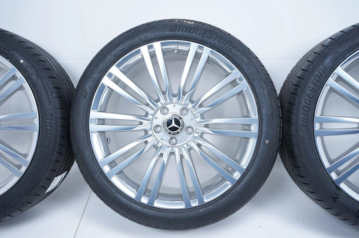 Cerchi in lega originali Mercedes Classe S W223 V223 TOP da 20 pollici con pneumatici estivi cromati Visualizzazione dettagliata 4