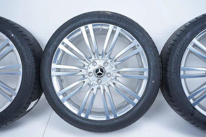 Cerchi in lega originali Mercedes Classe S W223 V223 TOP da 20 pollici con pneumatici estivi cromati