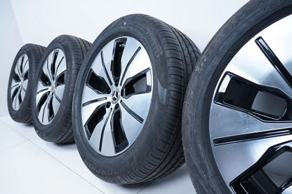 Original Mercedes EQC TOP 19 inch alloy wheels summer tires 235 55 255 50 R19 8mm