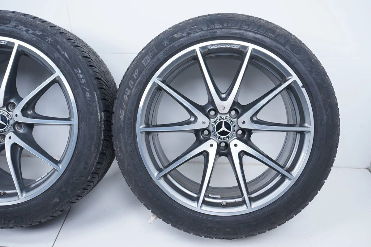 Mercedes E63 AMG W213 Winterreifen Winterräder 265 40 19 Zoll Detailansicht 10