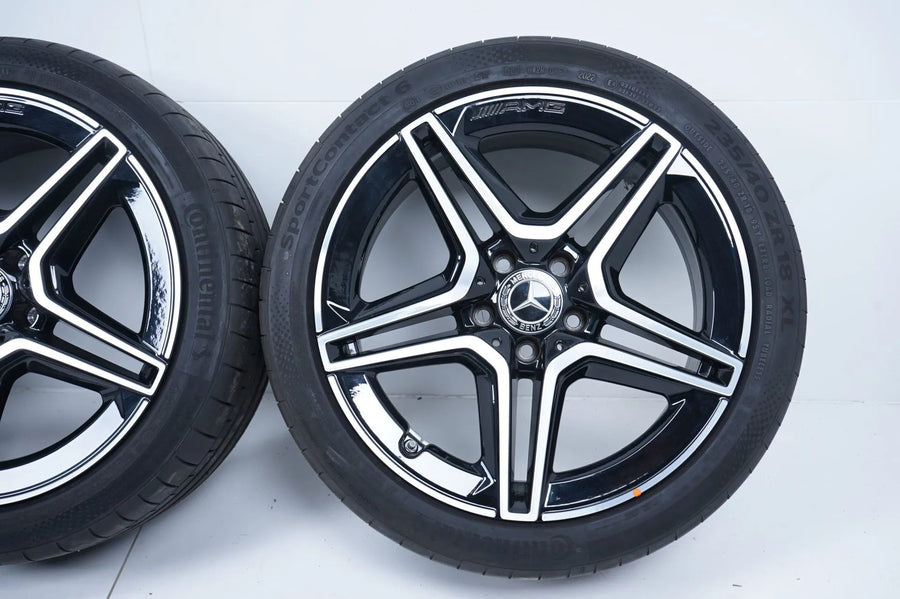 Mercedes CLA35 W118 summer tires, summer wheels 235 40 18 inch