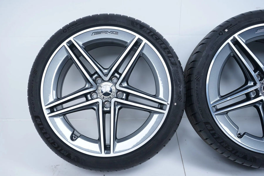 Mercedes CLA45 W118 C118 summer wheels, summer tires, 19 inch