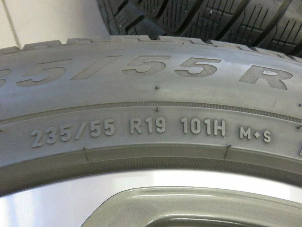 Jantes alu d'origine Mercedes GLC X253 Roues hiver Pneus hiver 235 55 R19 6mm Detailansicht 7