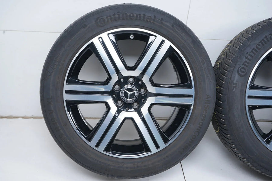 Original Mercedes GLC X253 C253 19 inch alloy wheels all-weather tires 235 55 R19