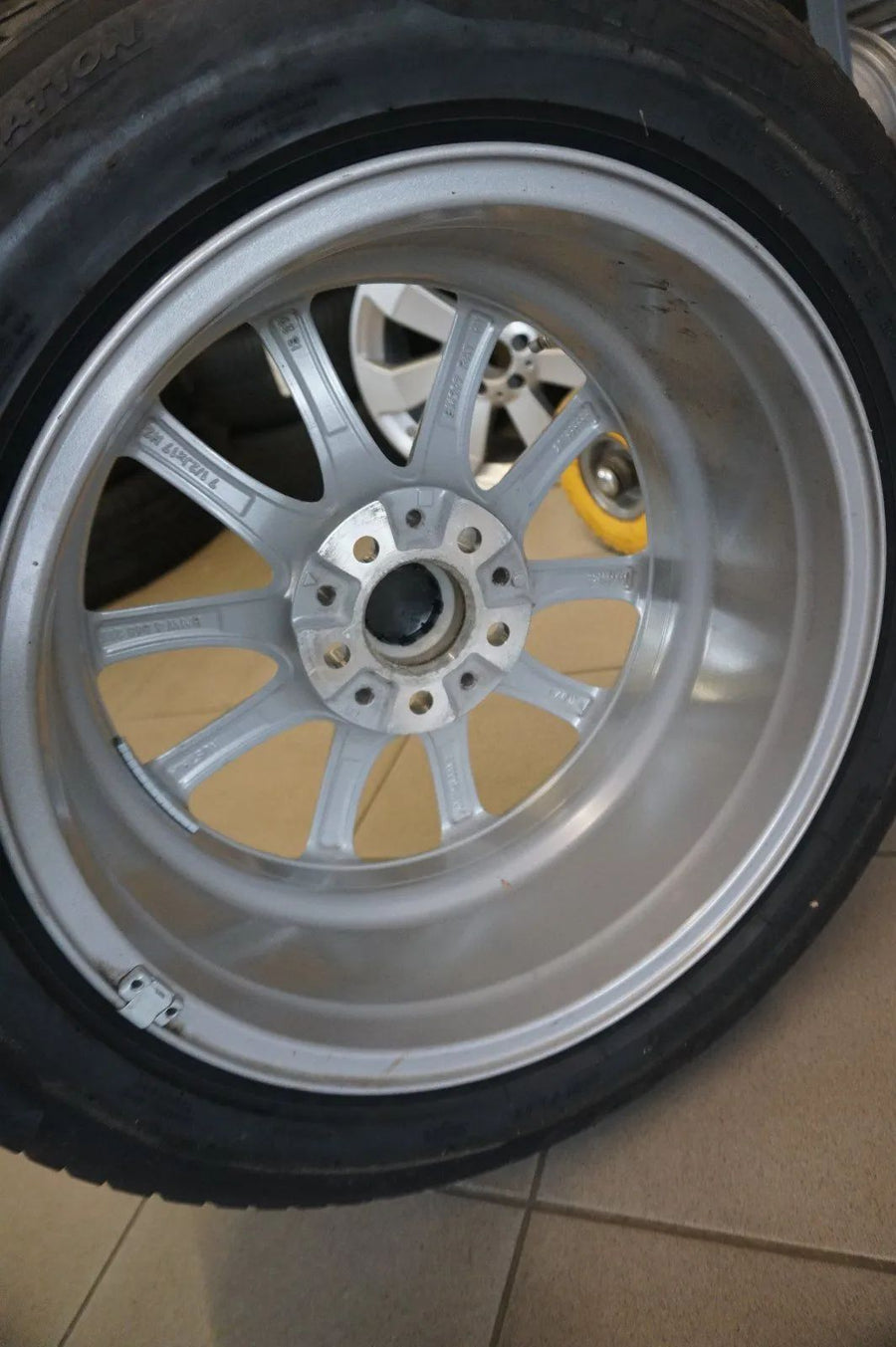 Jantes alu d'origine BMW Série 5 G30 G31 Roues hiver Pneus hiver RSC 225 55 R17 7mm