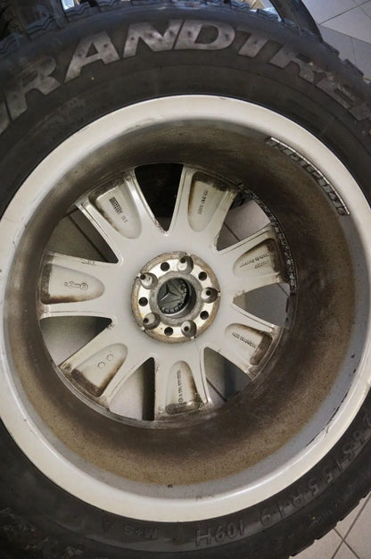 Original Mercedes GL X164 Alloy Wheels Winter Wheels Winter Tires 265 55 R19 Inch 6mm