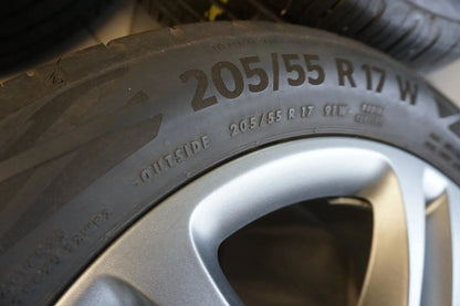 Original Mercedes A-Klasse W177 B-Klasse CLA Alufelgen Sommerreifen 205 55 R17