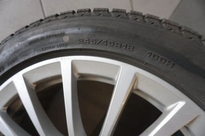 Genuine BMW 5 Series G30 G31 Alloy Wheels Winter Wheels Winter Tires 245 45 R18 Inch