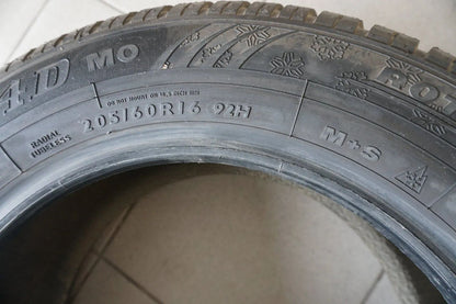 205 60 R16 92H Winter Tires Dunlop SP Winter Sport 4D MO 8mm