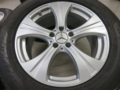 Jantes alu 18 pouces avec pneus hiver 6mm pour Mercedes GLC X253 C253 d'origine