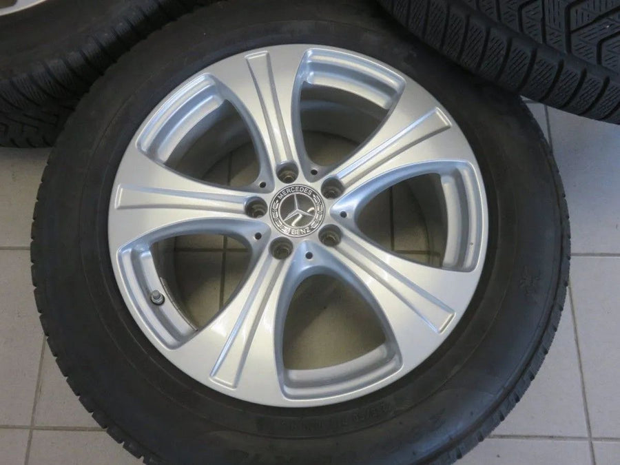 Cerchi in lega originali Mercedes GLC X253 C253 da 18 pollici, ruote complete invernali, pneumatici invernali 6mm