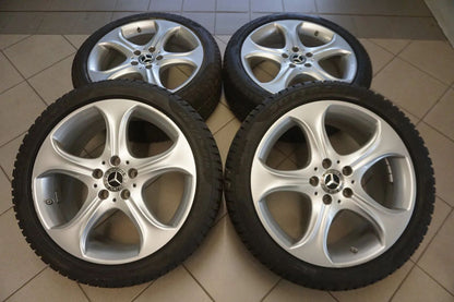 Original Mercedes C-Klasse W205 18 Zoll Alufelgen Winterräder Winterreifen