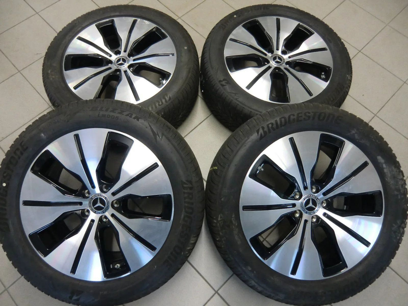 Original Mercedes EQC N293 W293 Alloy Wheels Winter Tires Winter Wheels 235 55 R19