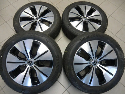 Jantes alu d'origine Mercedes EQC N293 W293 pneus hiver roues hiver 235 55 R19