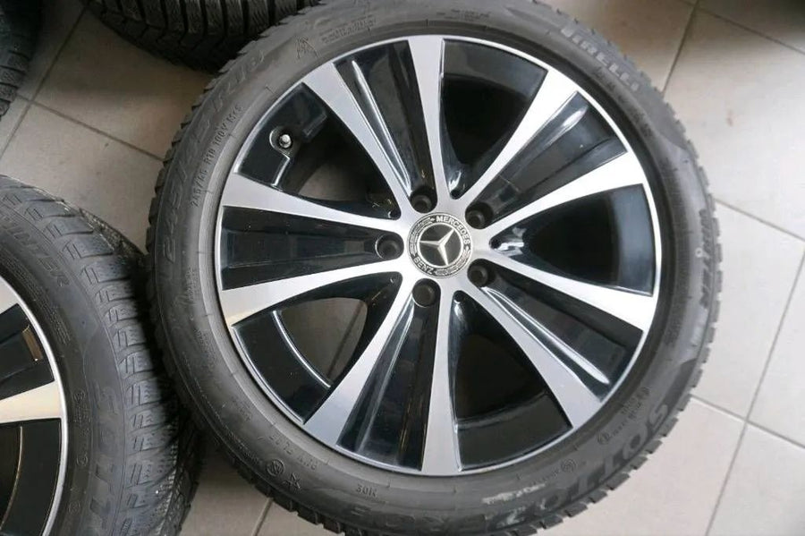 Original Mercedes E Klasse W213 S213 18 Zoll Alufelgen Winterräder Winterreifen
