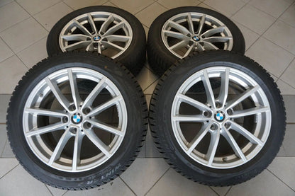 Jantes alliage d'origine BMW Série 3 Série 4 G20 G21 Roues d'hiver Pneus d'hiver 225 50 R17