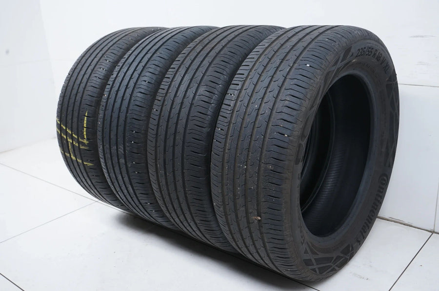 4 x Summer tires Continental 235 55 18 inch DOT21 approx. 5mm