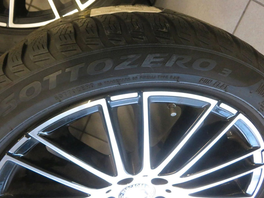 Original Mercedes C-Class W206 S206 Alloy Wheels Winter Tires 225 45 R18 Inch 6mm
