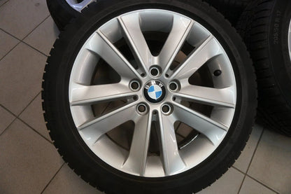 Original BMW 1 Series E87 Alloy Wheels Winter Tires 205 50 R17 inch 8mm