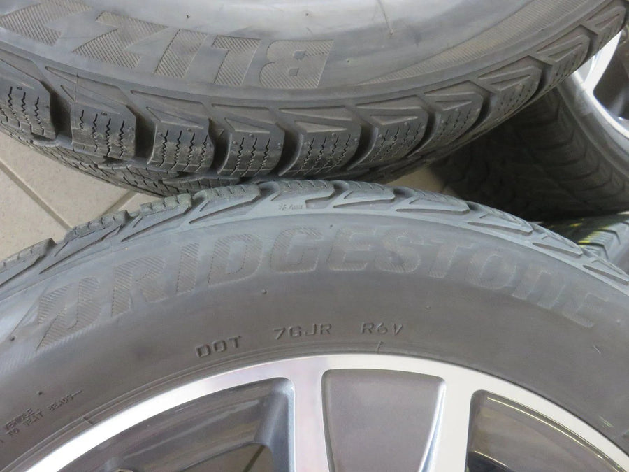 Jantes hiver en aluminium 17 pouces d'origine Mercedes Classe C W205 S205 avec pneus hiver