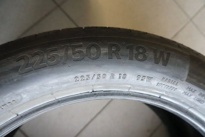 225 50 R18 95W Sommerreifen Continental PremiumContact 6* SSR RSC RFT 2018 7mm