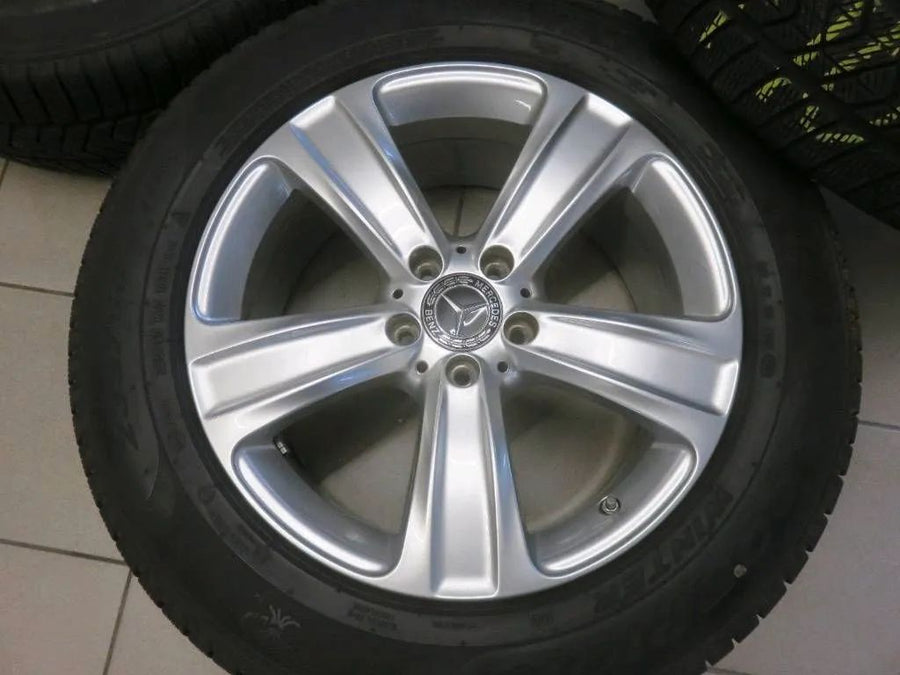 Original Mercedes GLC X253 C253 Alufelgen Winterräder Winterreifen 235 60 R18