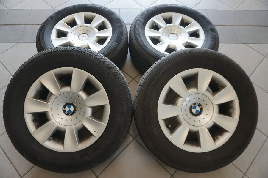Originální hliníkové disky BMW řady 5 E39 15 palců Styling 83 6751763 letní pneumatiky
