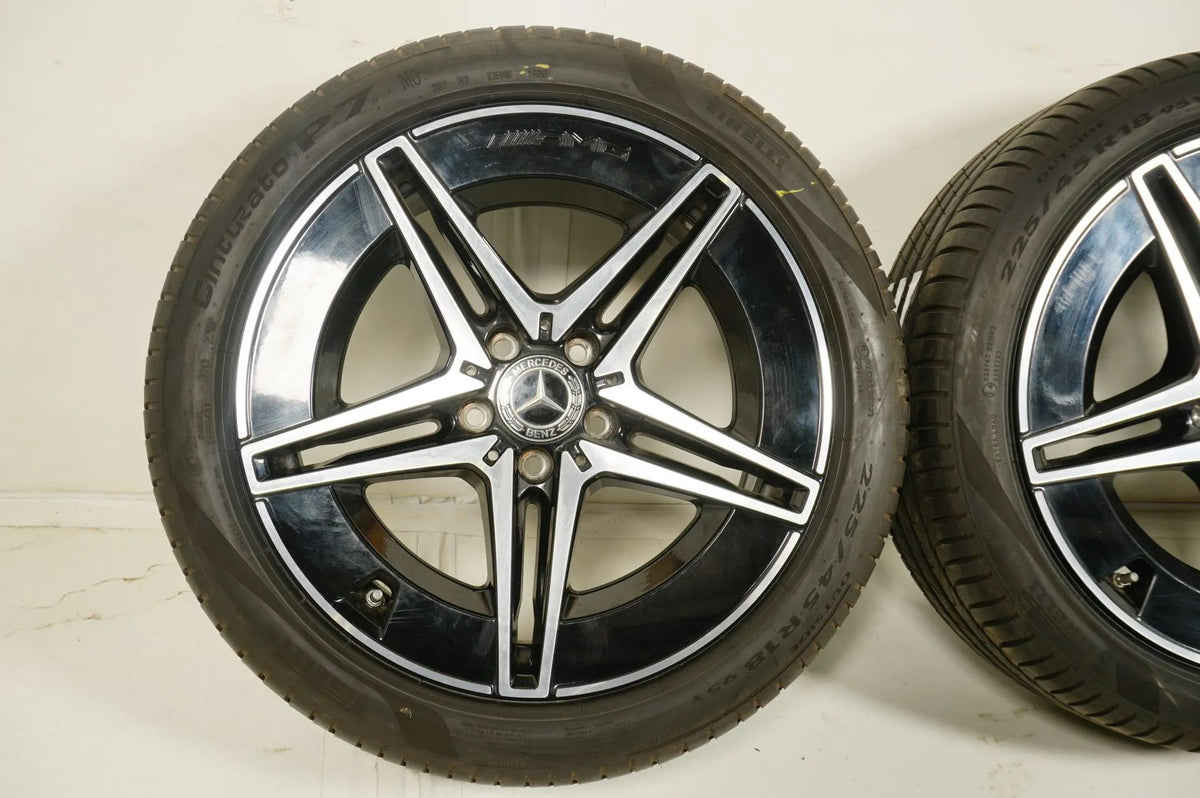 Mercedes C Class W206 summer tires, summer wheels AMG 18 inch Detailansicht 3