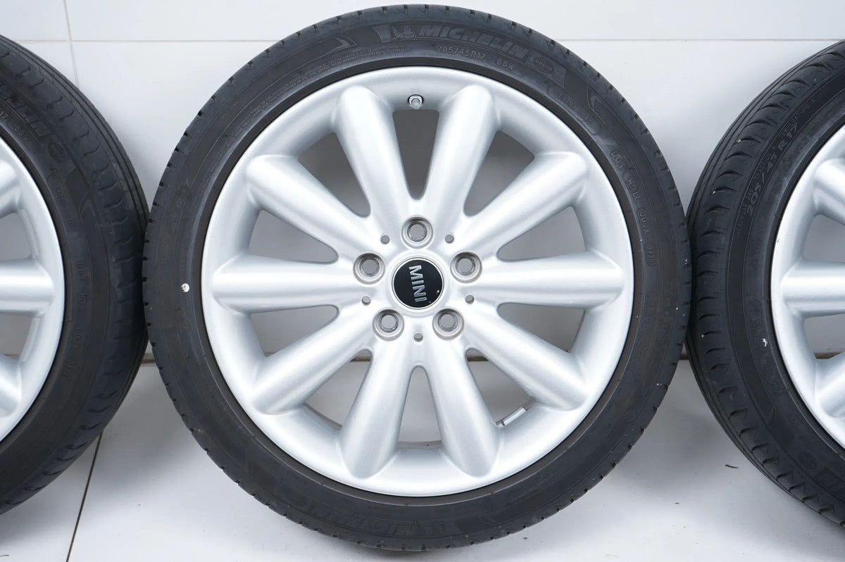 MINI F55 F56 F57 Summer Wheels Summer Tires 205 45 17 inch Detailansicht 4