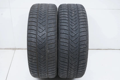 2 x Pirelli winter tires 225/45 R18 inch DOT21 approx. 4mm MO RFT