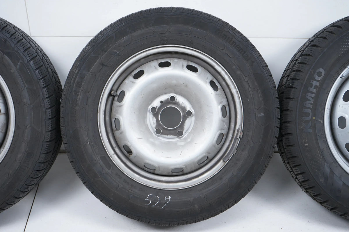 VW Transporter T5 T6 winter tires/wheels 215/65/16 inch Detailansicht 4