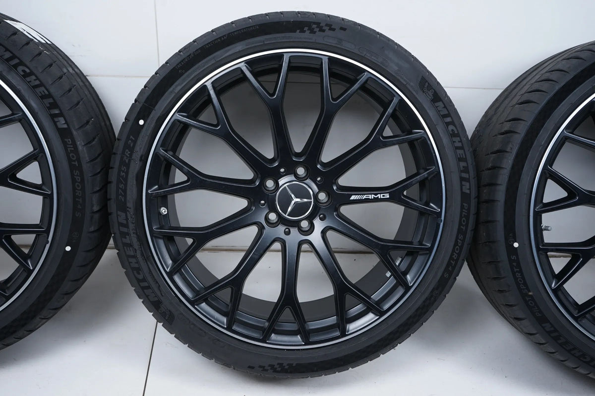 Mercedes SL63 AMG R232 W232 Summer Tires Summer Wheels 21 Inch Detailansicht 4