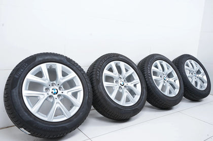 Pneus hiver BMW X1 X2 F48 F39, jantes hiver 205/60/17 pouces